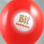 Luftballon-Siebdruck Bitburger Passion